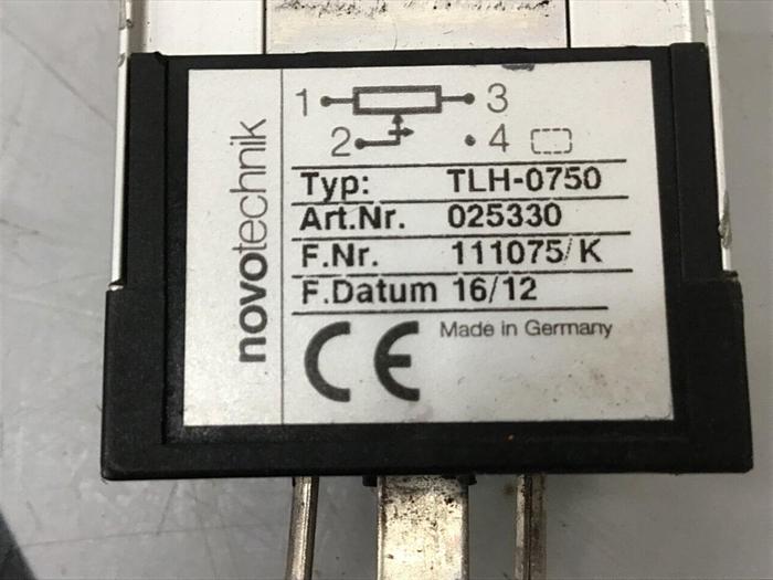 Used NOVOTECHNIK Linear Transducer TLH0750 Used