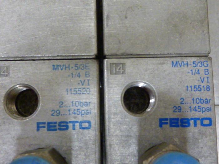 Used FESTO Control Block / Valve Terminal IFB8-02 #52754
