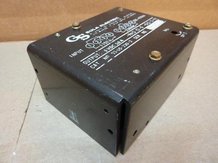 Used SOLA ELECTRIC Power Supply 83-05-230-2 #29198