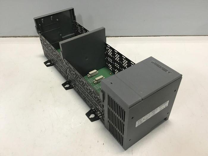 Used ALLEN BRADLEY Power Supply, Slot Rack 1746-P2 SER C / 1746-A10 SER B #129889