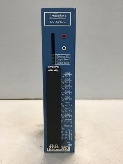 Used PRIBUSIN Process Controller IUC-66-SDG-MCADV #140622
