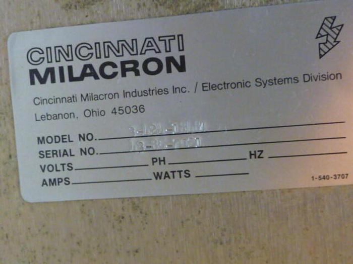 Used CINCINNATI MILACRON I/O Slot Rack 3-424-1848A #37680