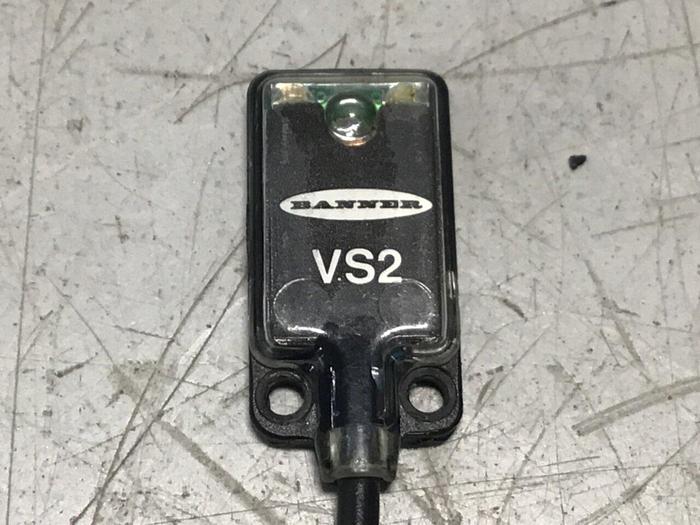 Used BANNER ENGINEERING Fiber Optic Sensor VS25EVQ #124374