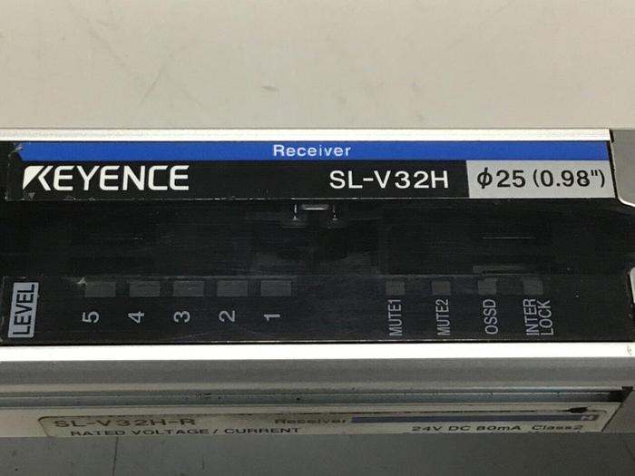 Used KEYENCE CORP Light Curtain Receiver SL-V32H-R #115269
