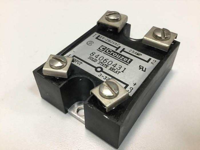 Used CROUZET Solid State Relay 84060431 #98089