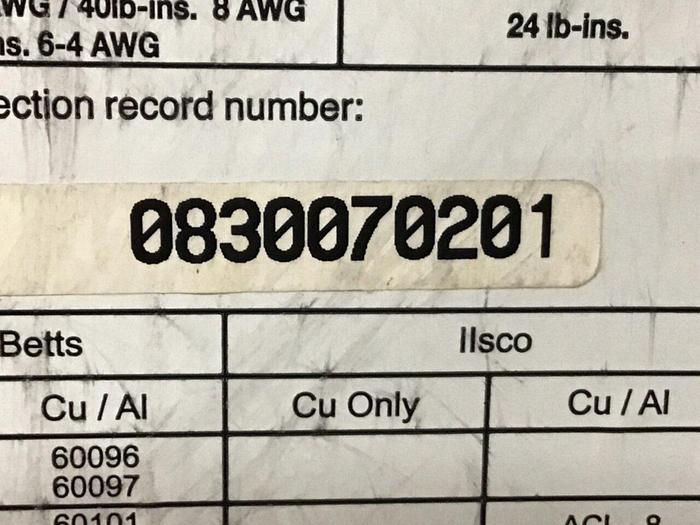 Used SIEMENS 30 Amp Disconnect Switch HF361 #120449