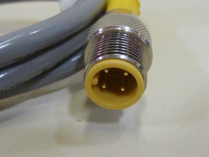 Used TURCK ELEKTRONIK Cable VB2-RS4.4T-1/2FKM4 #64530