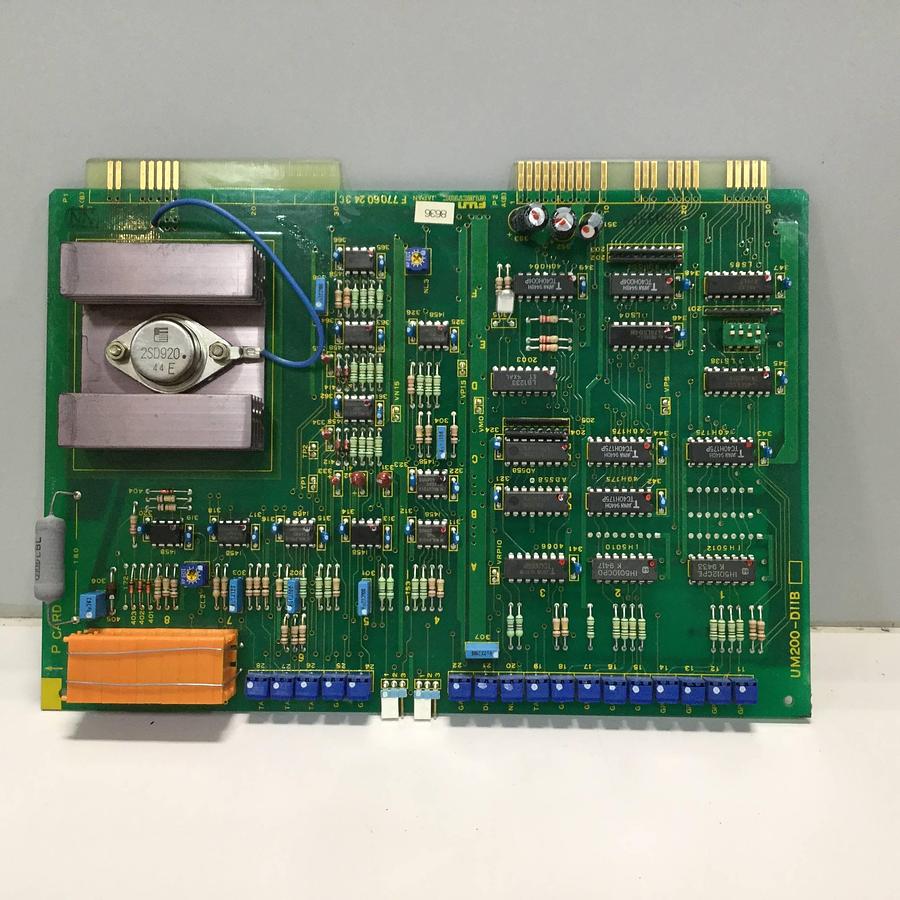 Used FUJI ELECTRIC Processor Card F770 60 24 3C F77060243C UM200-DIIB Used #94032