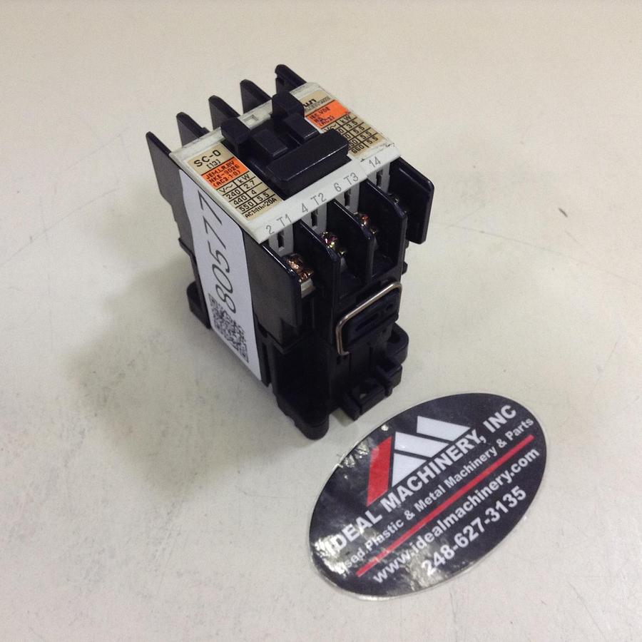 Used FUJI ELECTRIC Contactor SC-0 4NC0F0 USED