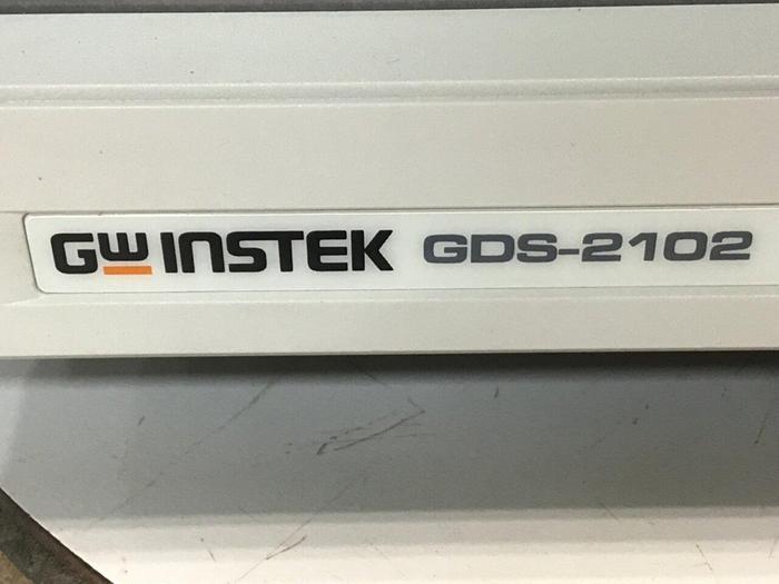 Used GW INSTEK Digital Storage Oscilloscope GDS-2102 #107327
