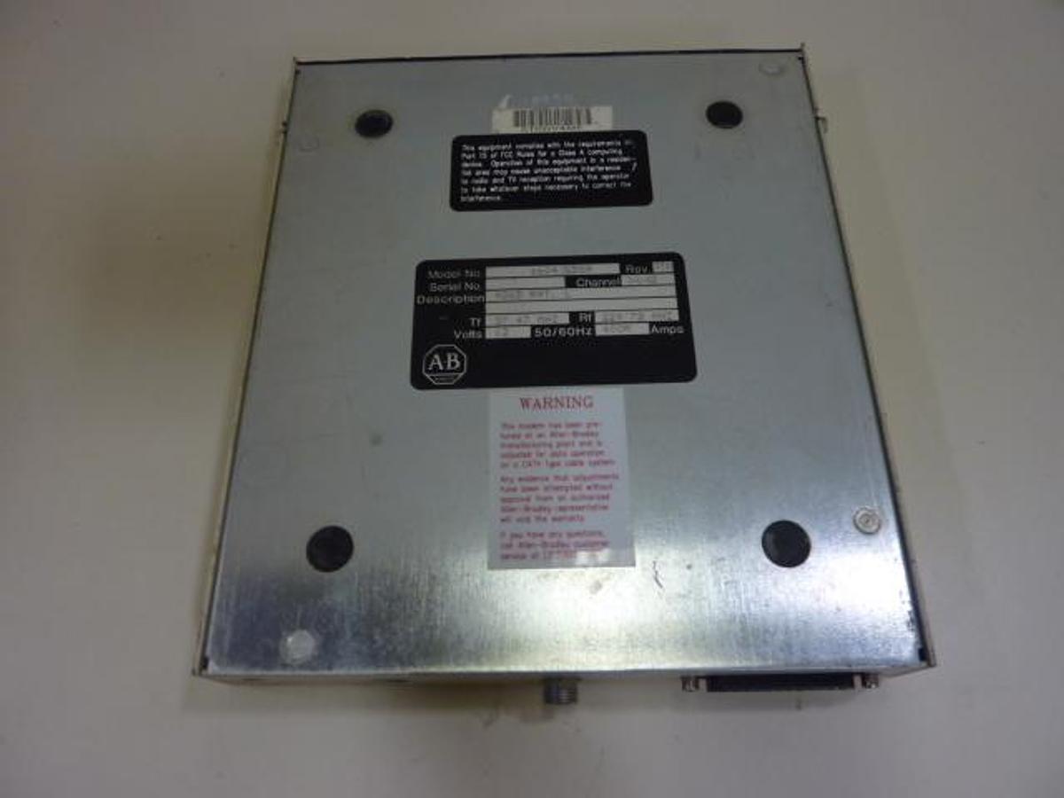Used ALLEN BRADLEY RF Data Modem 6604 LDSR Used