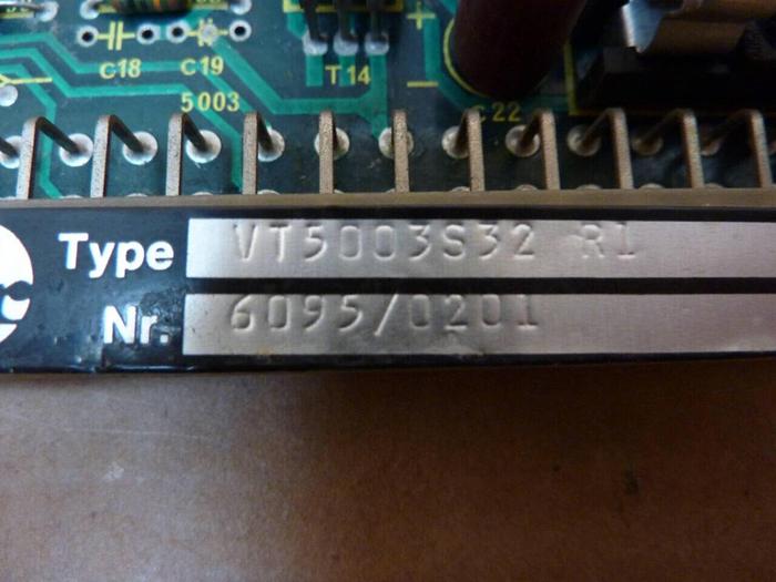 Used REXROTH Amplifier Card VT5003 S32 R1 #25594
