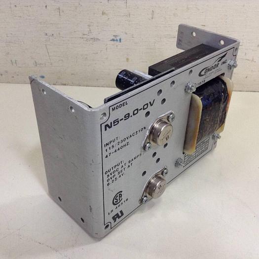 Used CONDOR Power Supply N5-9.0-0V #80430