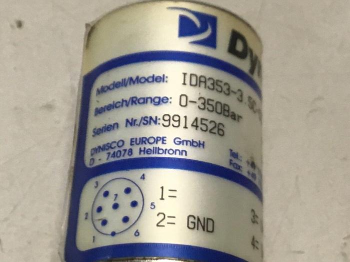 Used DYNISCO Pressure Transducer IDA353-3-5C-S109A Used
