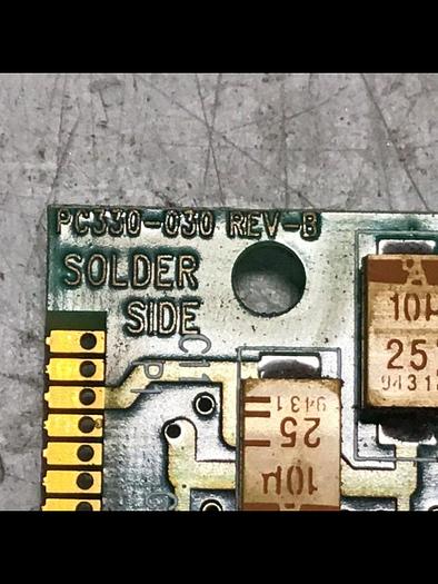 Used VAN DORN Sequencer Circuit Board PC330-029 330-029 Used