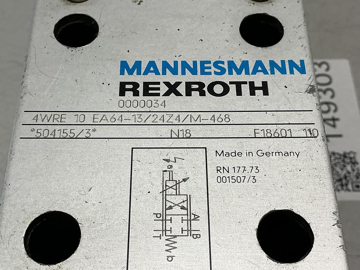Used REXROTH 4WRE 10 EA64-13/24Z4/M-468
