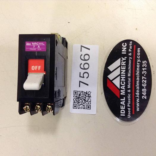 Used IDEC Circuit Protector NRC111L/7A #75667