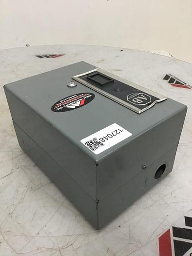 Used ALLEN BRADLEY Motor Starter Size 0 509-AAD SER B #127048