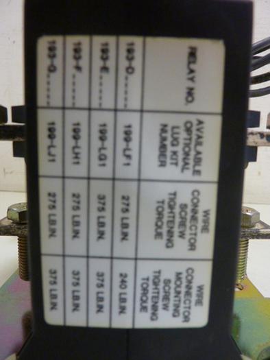 Used ALLEN BRADLEY Overload Relay 193-DPD120 SER B #65672