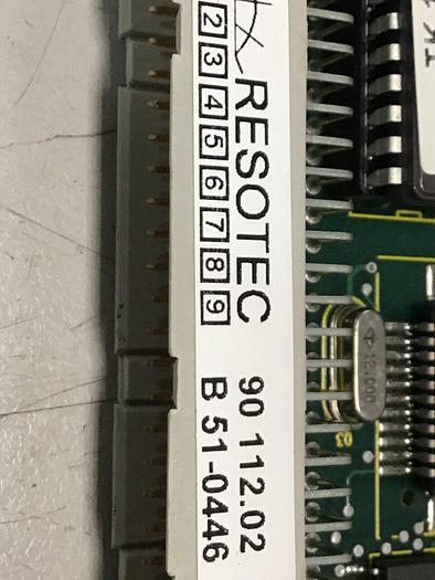 Used RESOTEC Circuit Board 90112.03 #138311