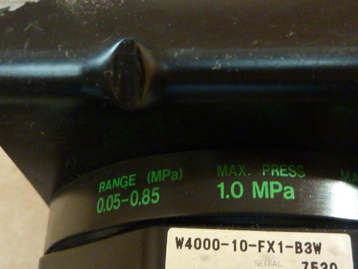 Used CKD CORP Filter Regulator W4000-10-FX1-B3W #40827