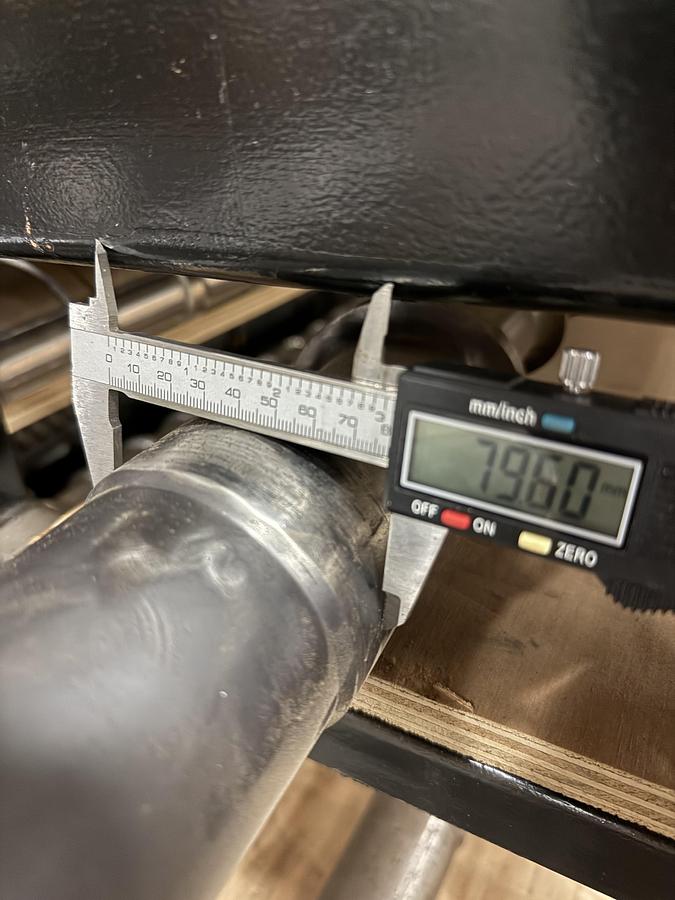 Used VAN DORN 60 Oz (80 mm) Screw w/ Tip 80MMGPT Used