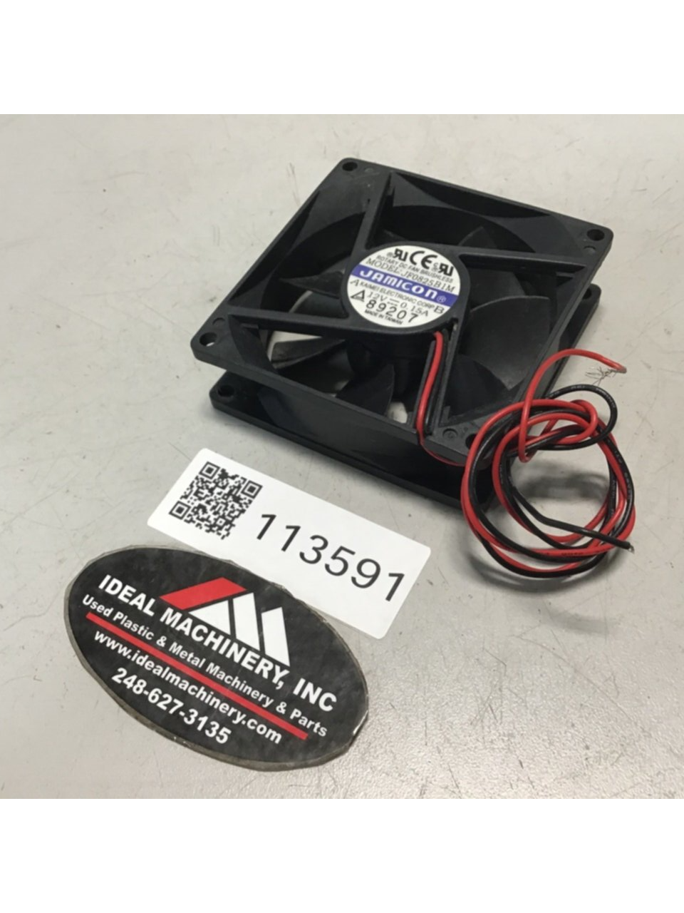 Used JAMICON Fan Brushes JF0825B1M USED