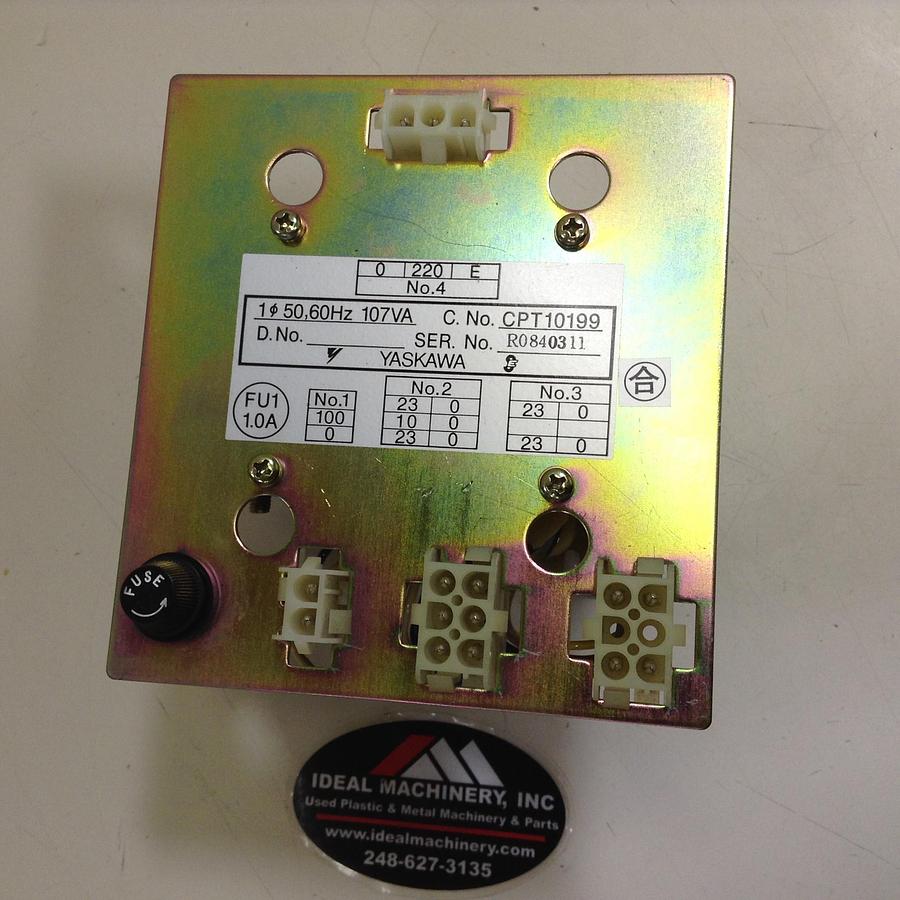 Used YASKAWA 0.107 kVA Transformer CPT10199 USED
