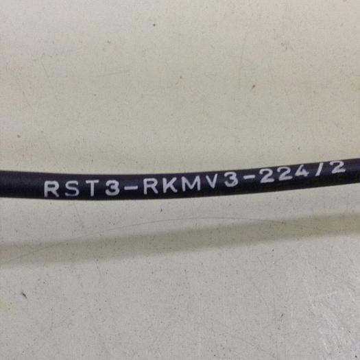 Used LUMBERG Double Ended Cordset RST3-RKMV3-224/2 #81188