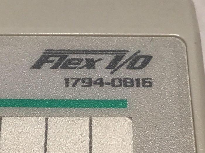 Used ALLEN BRADLEY I/O Module 1794-OB16 SER A #129365