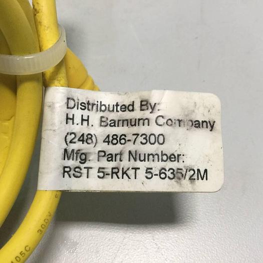 Used RJG INC. Cable RST5RKT5635/2M #97582