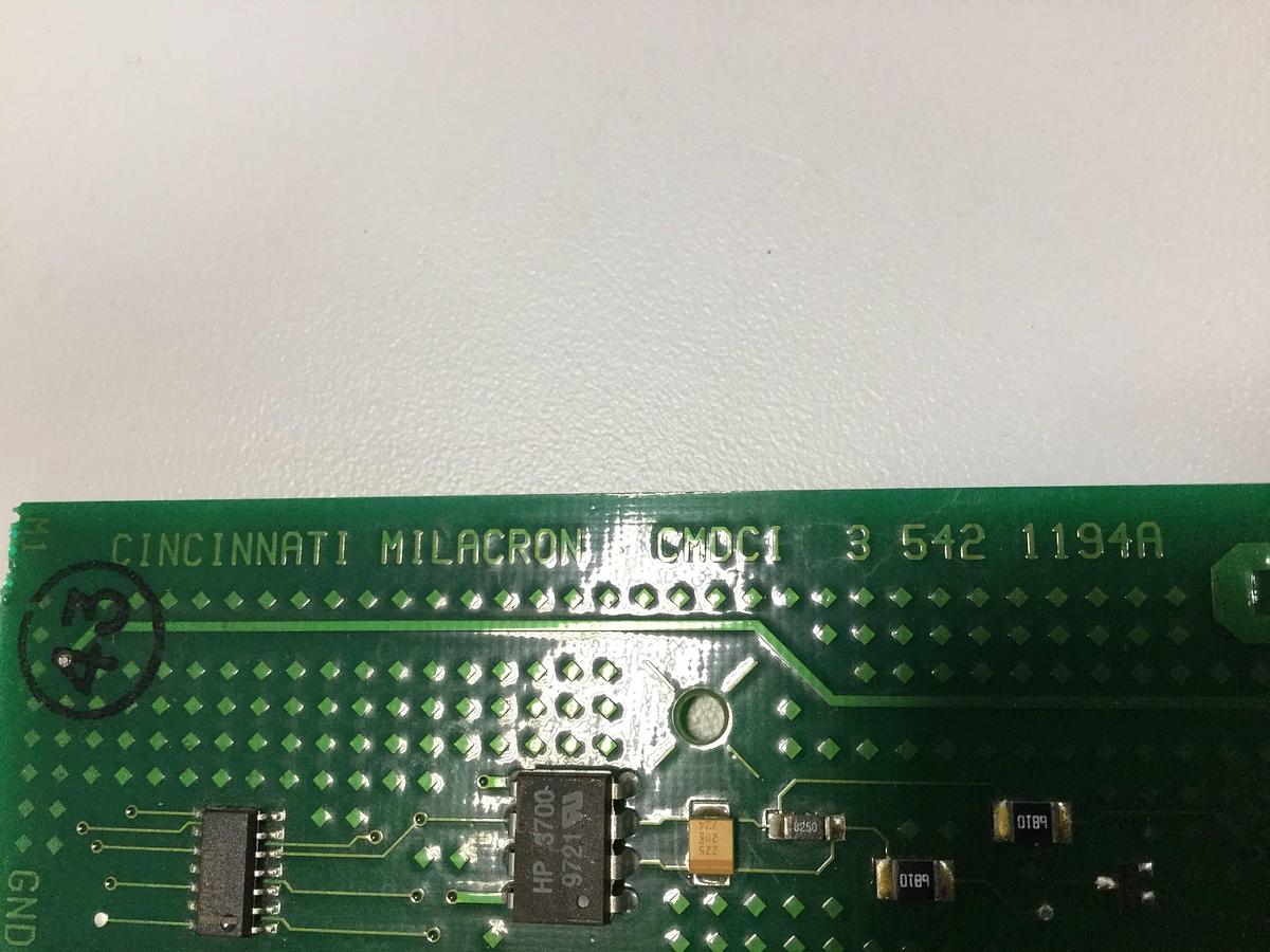 Used CINCINNATI MILACRON Circuit Board 3-542-1194A #93113