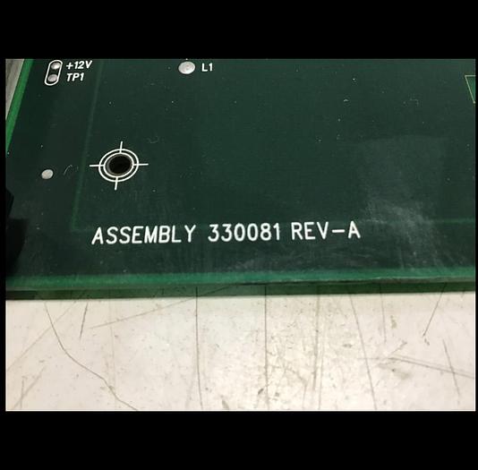 Used VAN DORN Communication Board PC330-081 330-081 Used