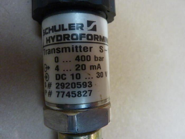 Used SCHULER HYDROFORMING Transmitter S-10 #32535