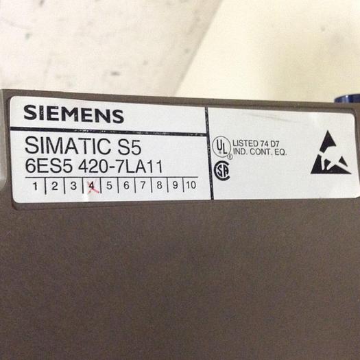 Used SIEMENS Input Module 6ES5 420-7LA11 #77376