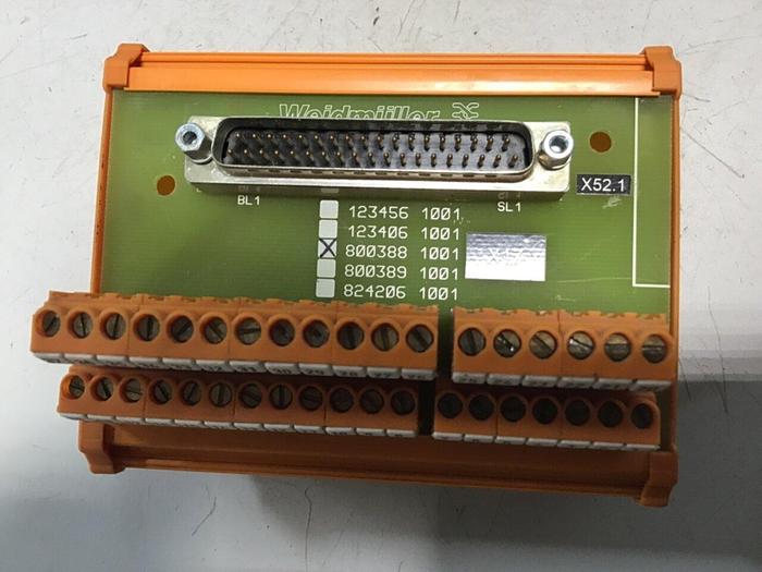 Used WEIDMULLER Connector 800388 1001 #120705