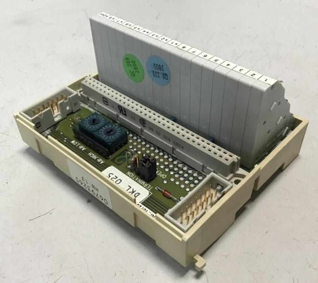 Used SIGMATEK Terminal Base Module DKL025 05-024-025-D USED