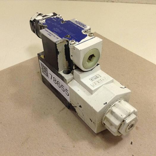 Used YUKEN Directional Valve DSG-01-2B2-D24-5028 #78655