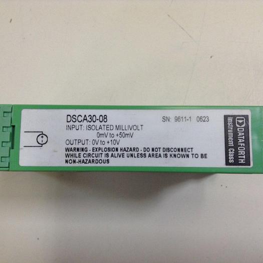 Used DATAFORTH Signal Conditioning Module DSCA30-08 #71534