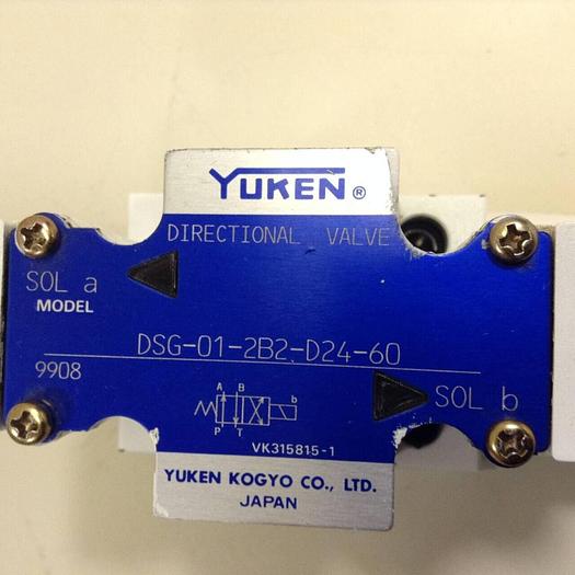 Used YUKEN Directional Valve DSG-01-2B2-D24-60 #72480