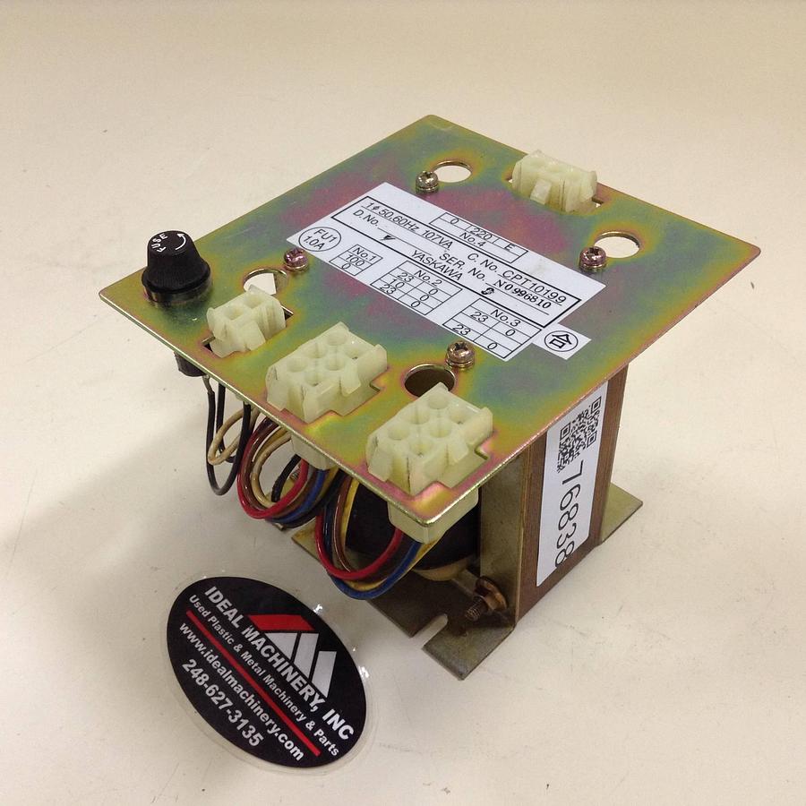 Used YASKAWA 0.107 kVA Transformer CPT10199 Used