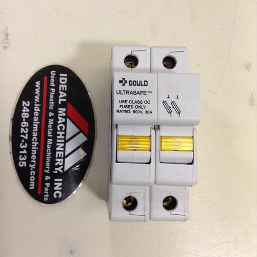 Used GOULD 30 Amp Fuse Holder USCC2I #76070