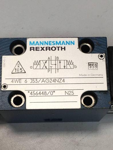 Used REXROTH Directional Control Valve 4WE6J53/AG24NZ4 #97139