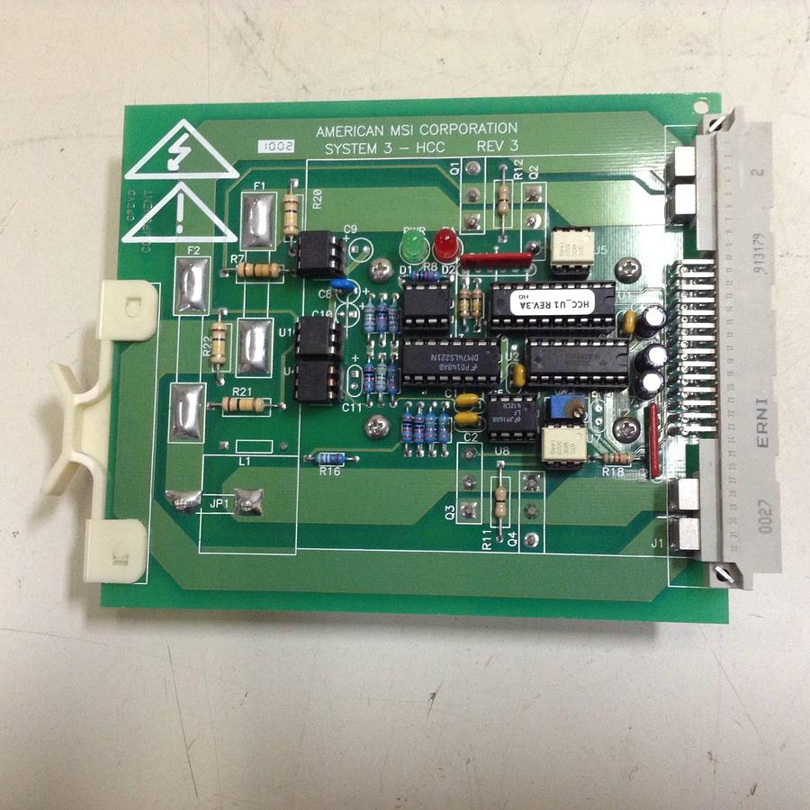 Used AMERICAN MSI Control Board C3201.010.045 Used