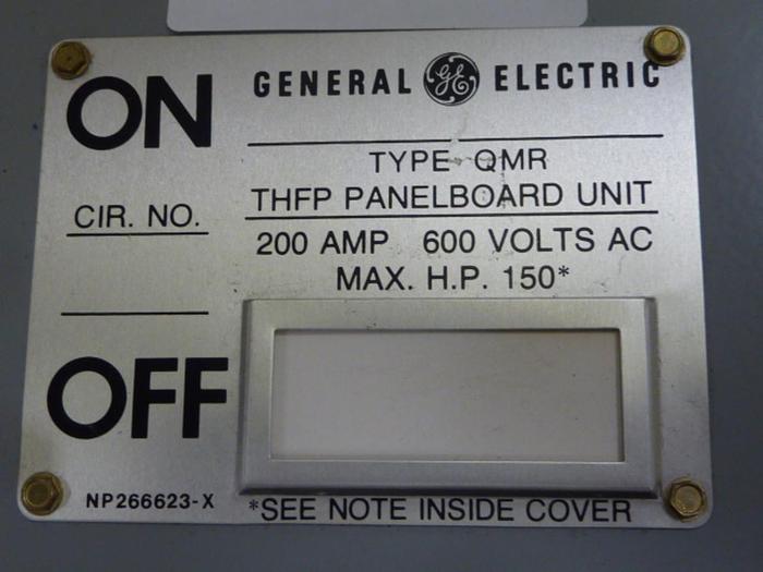 Used GENERAL ELECTRIC Safety Switch THFP364 #57166