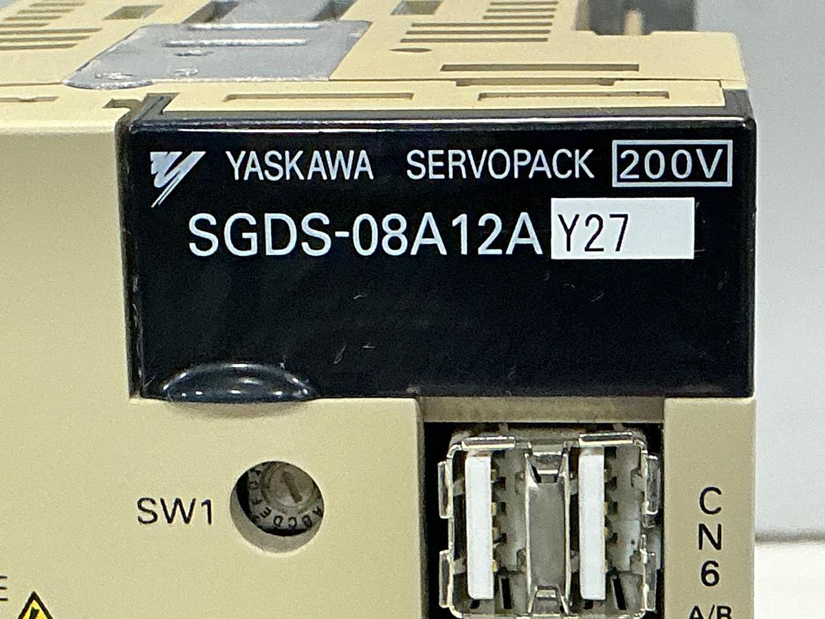 Used YASKAWA SGDS-08A12AY27