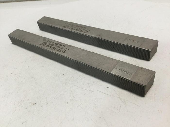 STERLING DIE Thread Rolling Die 2 Piece Set 4-N2-S8-902-B-K9 #110283