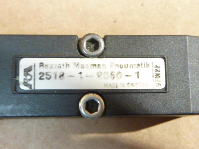 Used REXROTH Valve 2518-1-0060-1 #40855