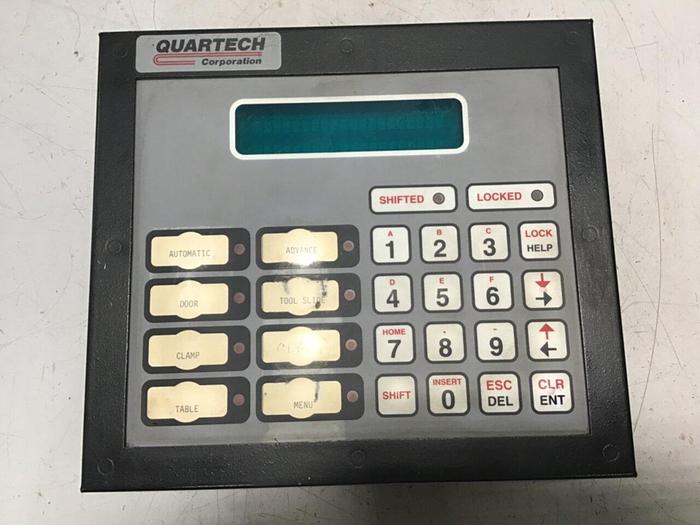 Used QUARTECH Operator Panel 9900-AC-AB-0 Used