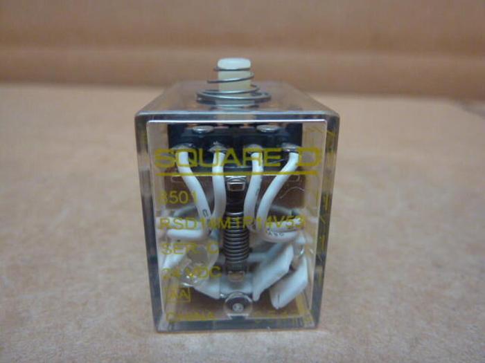 SQUARE D Miniature Relay 8501RSD14M1P14V53 DNL SCRAPPED